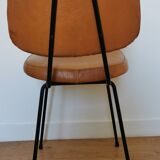 Chaise cuir vintage