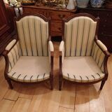 Paire de bergère époques Louis 16, 18 eme