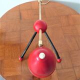 Lampe de table laiton et bakélite Otto Kolb années 50