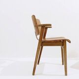 Pair of Mid-century plywood beech chairs - Ilmari Tapiovaara style plywood Chairs