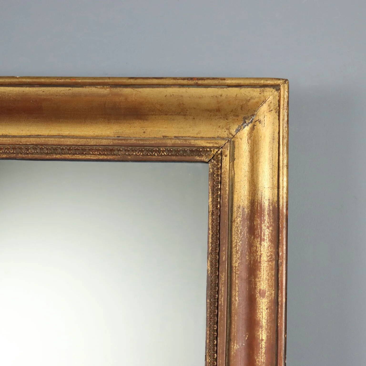 Empire style gilded mirror - Italy 20th century