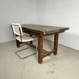 Pine table by Georges Robert