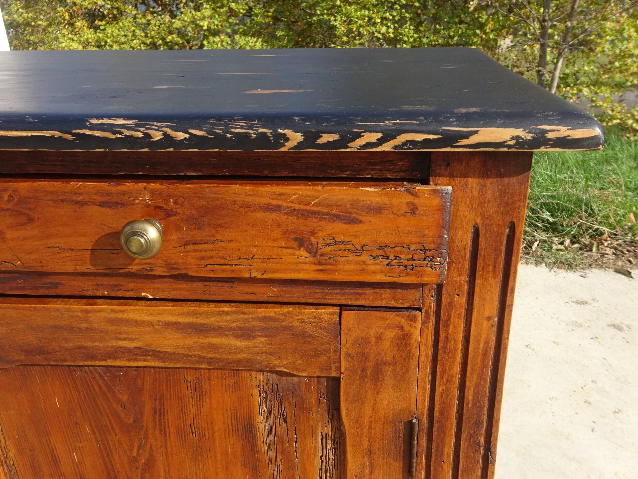 Old Parisian sideboard