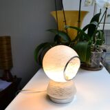 Glass ball lamp Italy 70s