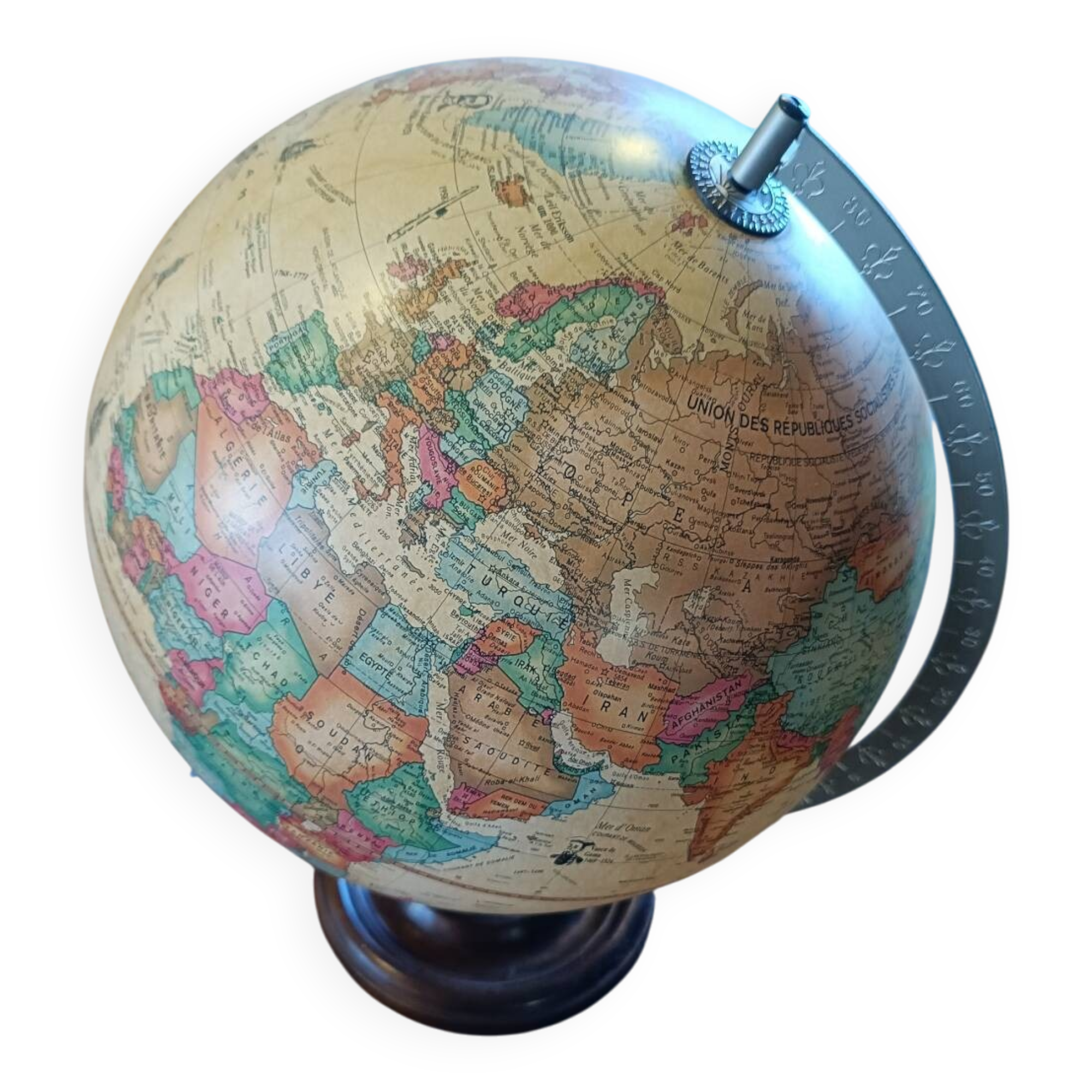 Scan-Globe illuminated globe (Denmark) – 44 cm