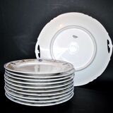 Limoges porcelain dessert service