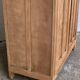 Armoire parisienne panneautée en bois brut, 1930