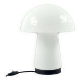Grande lampe de table en verre en forme de champignon de l'ère spatiale de Limburg, Allemagne, années 1970