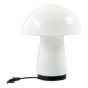 Large glass table lamp in the shape of a mushroom from the space age by Limburg, Germany, 1970s.