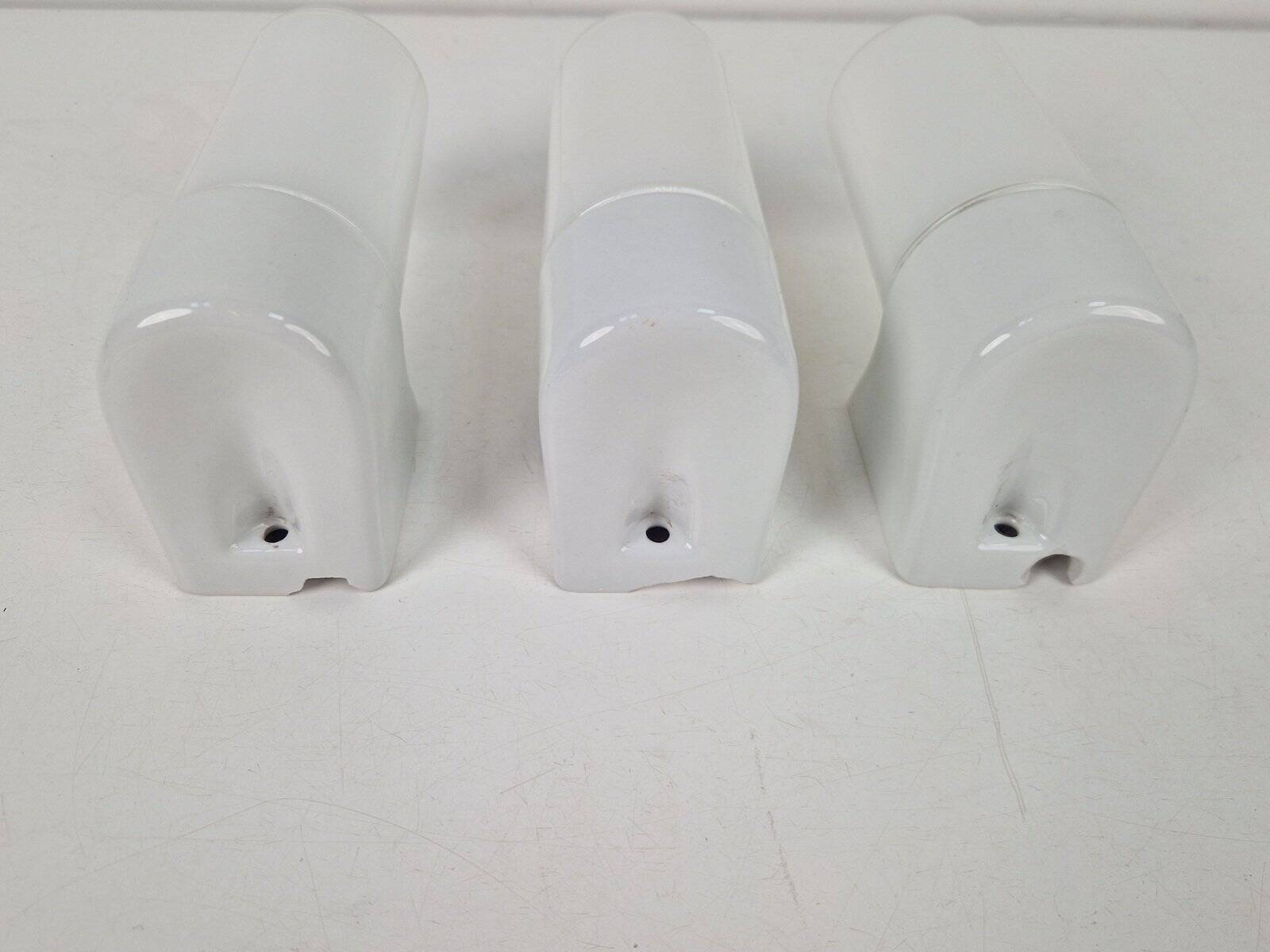 Vintage Wall Lamps attributed to Wilhelm Wagenfeld for Lindner, 1950s, Set of 3