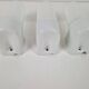 Vintage Wall Lamps attributed to Wilhelm Wagenfeld for Lindner, 1950s, Set of 3