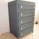 anthracite grey vintage dresser