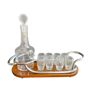 Cabaret à liqueur cristal