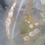 Carafe en verre émaillé theodore legras