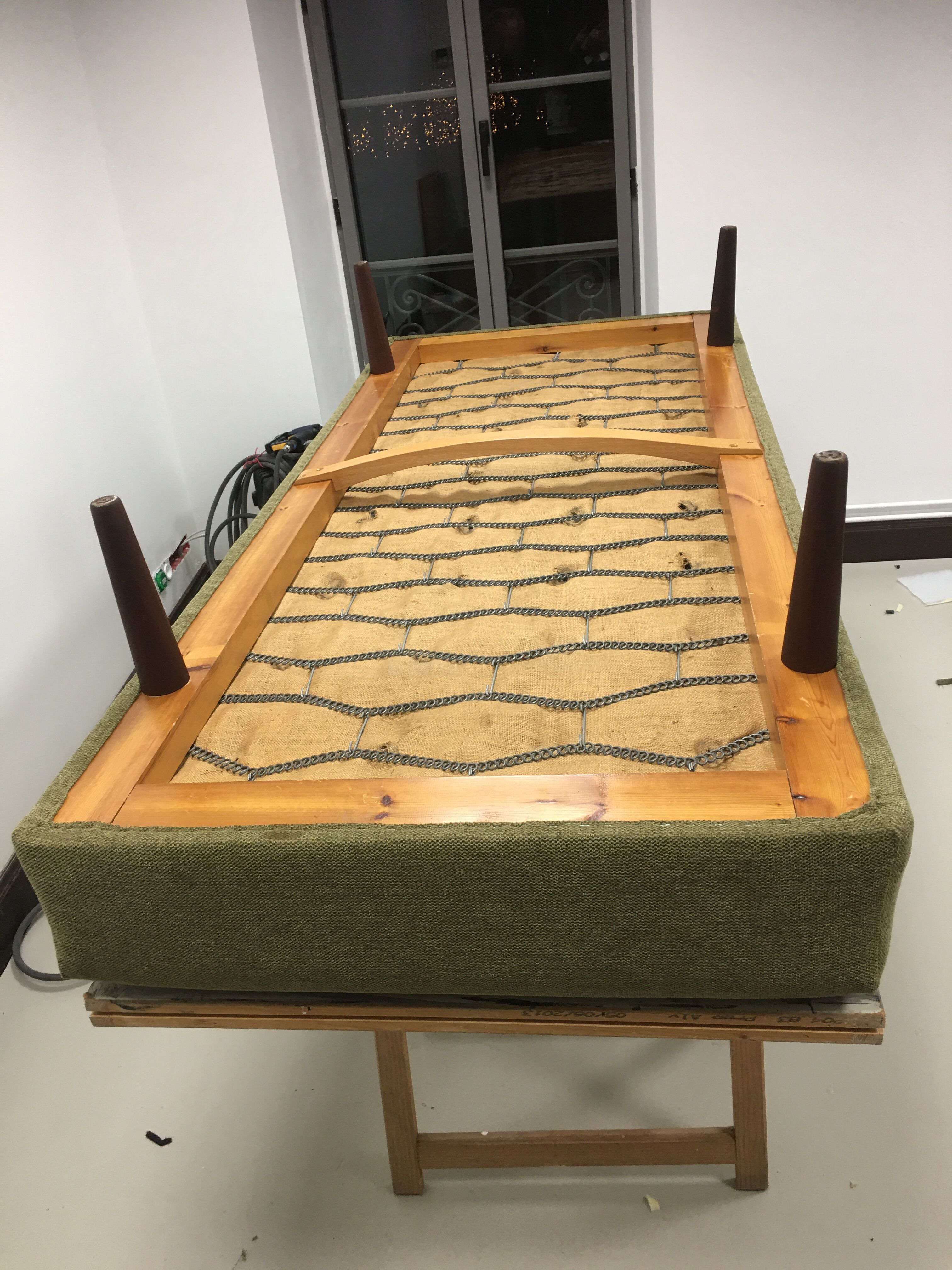 Danish 50s sofa daybed