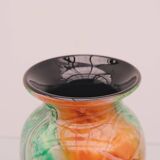“Silice création” vase by Jean Michel OPERTO in blown glass