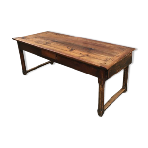 table de ferme périgourdine - bois