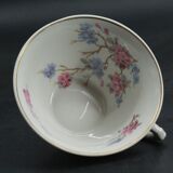 Tasse fleurs ancienne