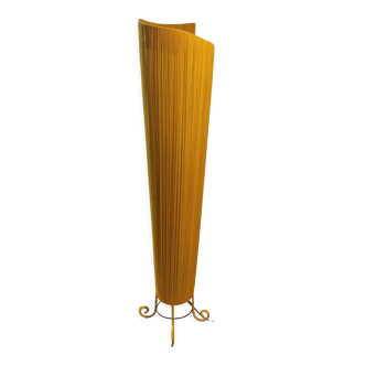 Yellow floor lamp