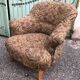 Pair of Art Deco toad armchairs