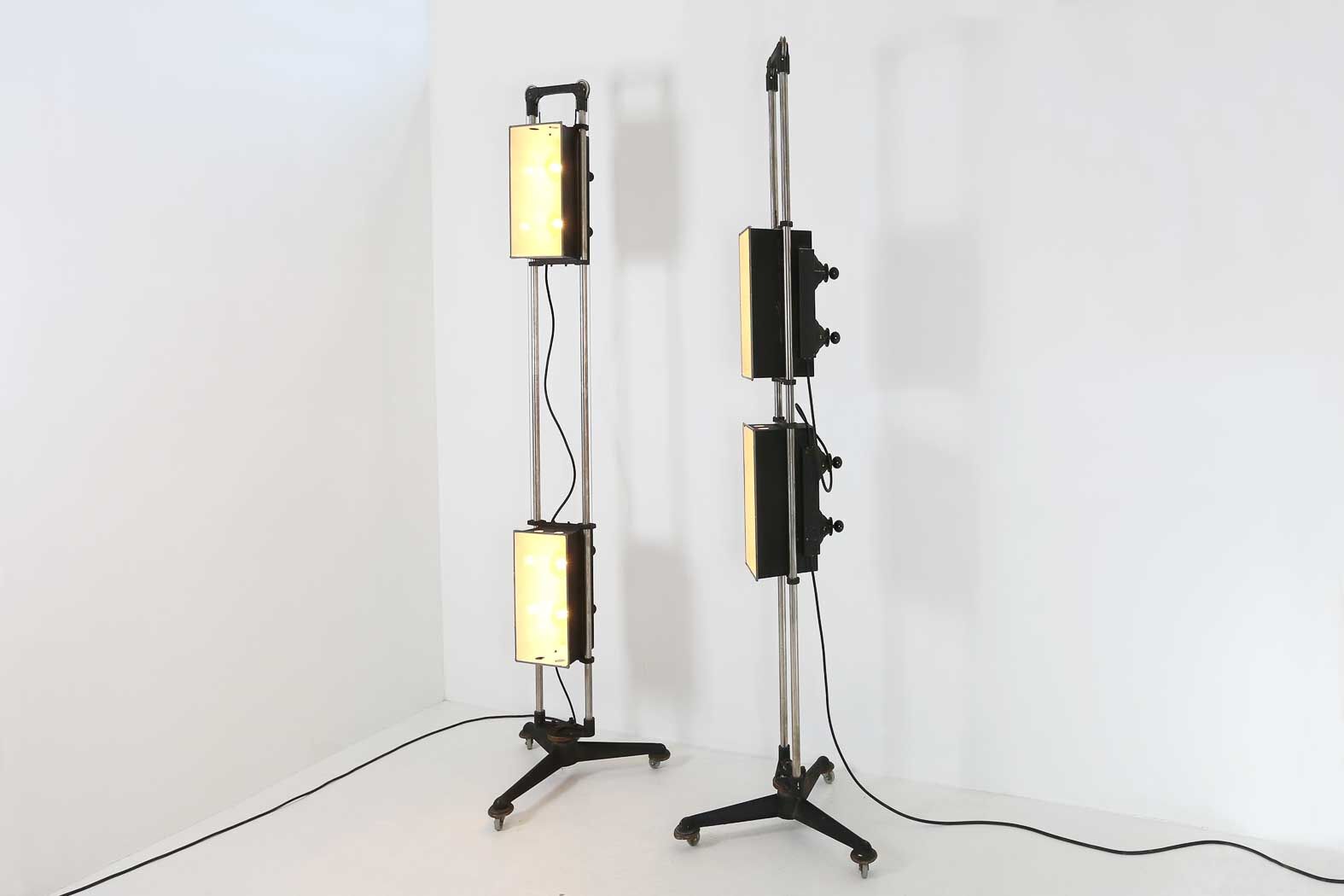 Big industrial theatre lights