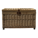Straw storage trunk or chest 76x46