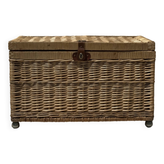 Straw storage trunk or chest 76x46