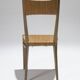 Paire de chaises en paille, geneviève pons, 1950s