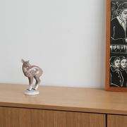 Porcelain deer figurine, Danish design, 1970s, manufacturer: Bing & Grøndah