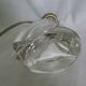 Lampe en cristal Daum France pied forme libre