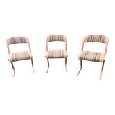 Ensemble de 3 chaises Baumann kangourou
