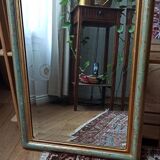 Decorative antique mirror marble effect 52x70cm