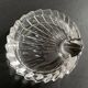 CENDRIER Cristal VINTAGE Forme Coquillage