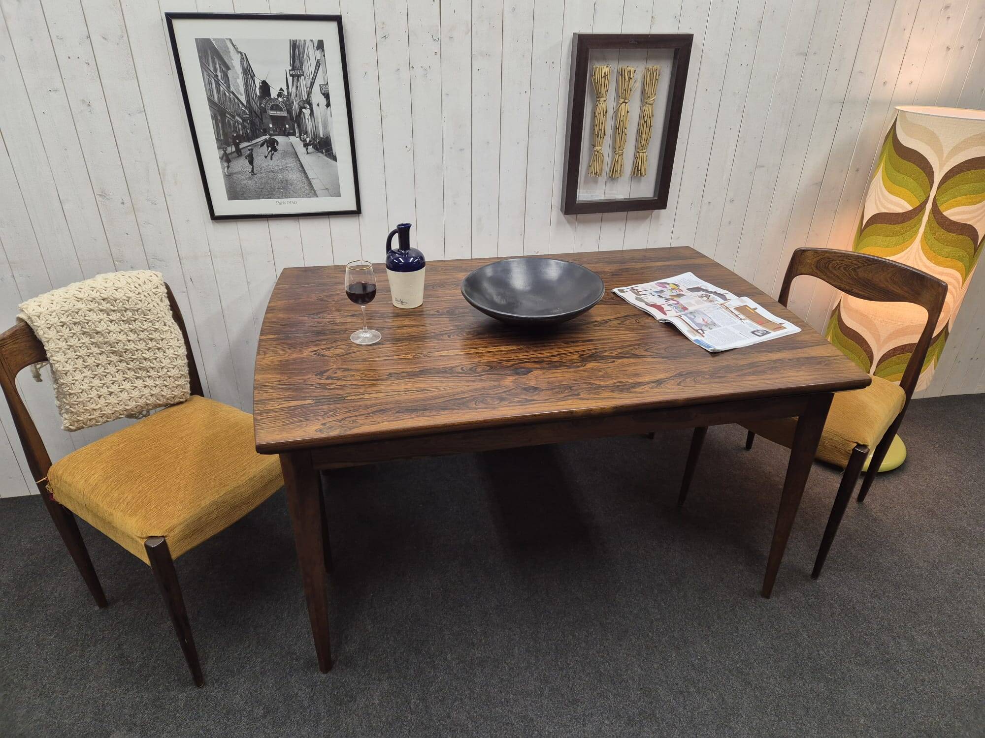 Vintage rosewood table