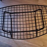 Deux sièges et un repose pied Bertoia Diamond