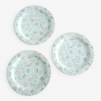 Set of 3 Quadrifoglio flower plates