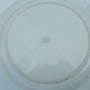 Plat diam 32,5  faience b.f.k  modèle laurier