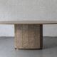 Table à manger en granit, France, années 1970