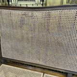 Mahogany billiard bench and canning