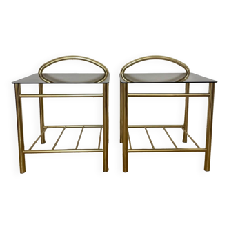 Set of 2 bedside tables