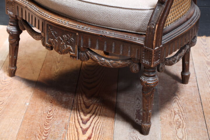 Louis XVI cane Bergere style