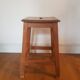 Vintage wooden stool