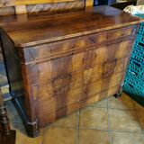 Chest of drawers walnut veneer