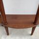 Console half moon wooden and marble louis XVI style