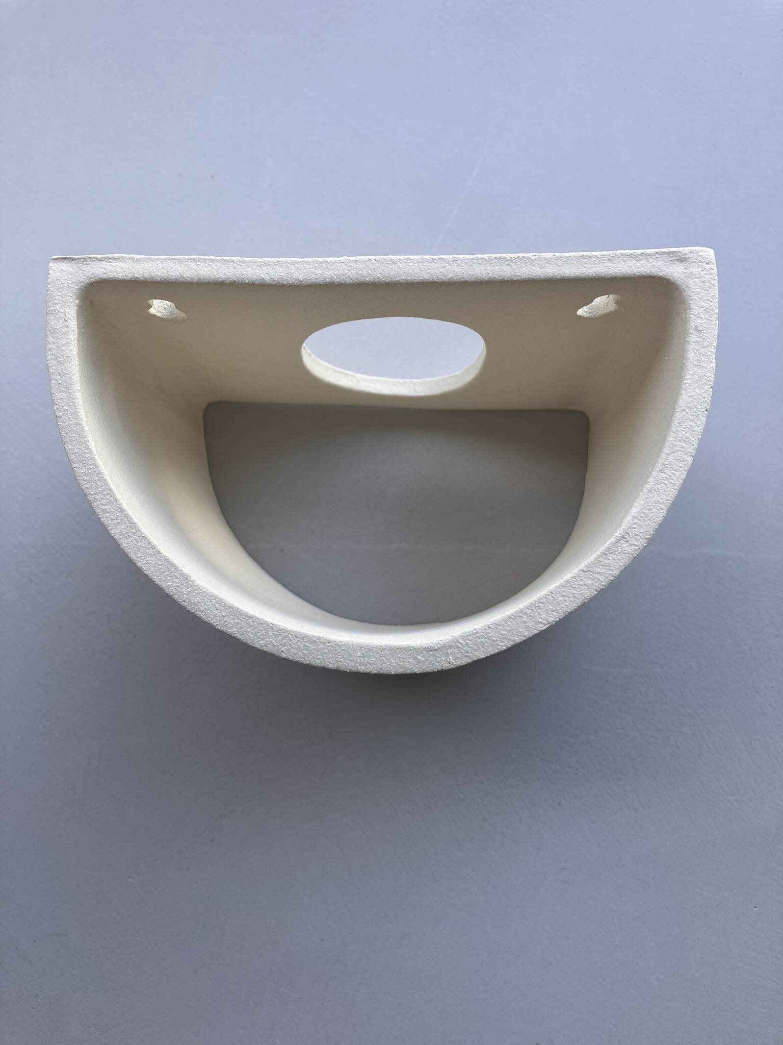 Ceramic crocodile print applique in stoneware. Handmade in France.