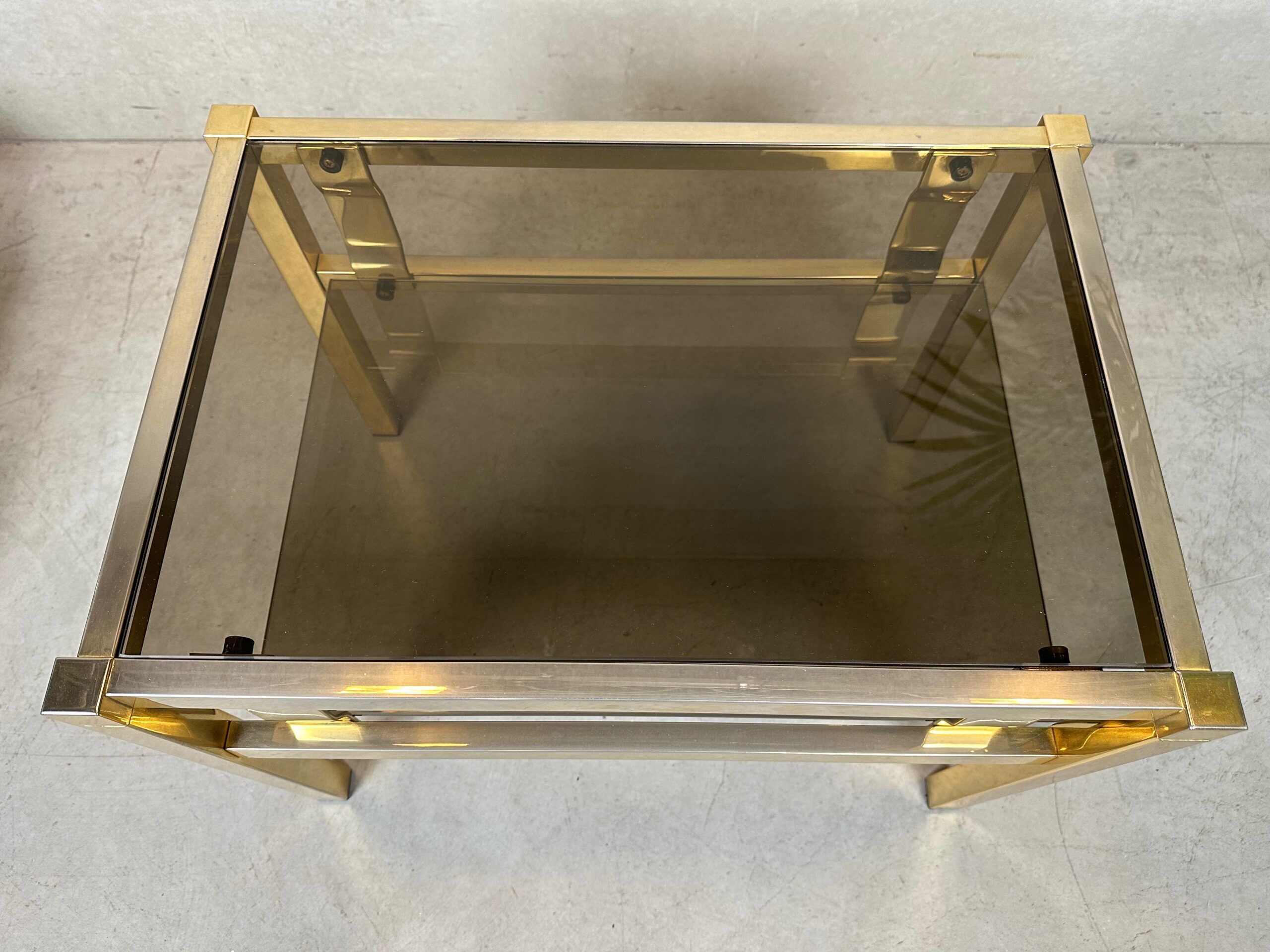 2 tables d'appoint Hollywood Regency