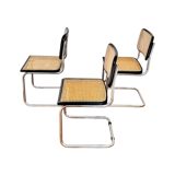 3 chaises Cesca Marcel Breuer B32