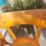pair of Baumann bistro chairs