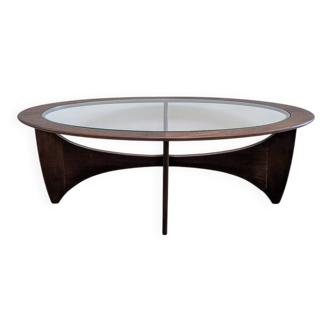 Vintage oval Astro coffee table