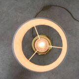 Lampe de table vintage en laiton italien